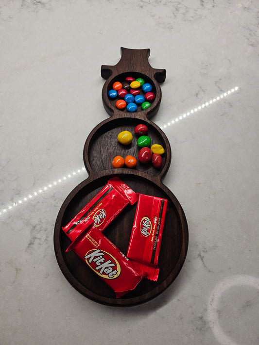 Snowman Candy Dish