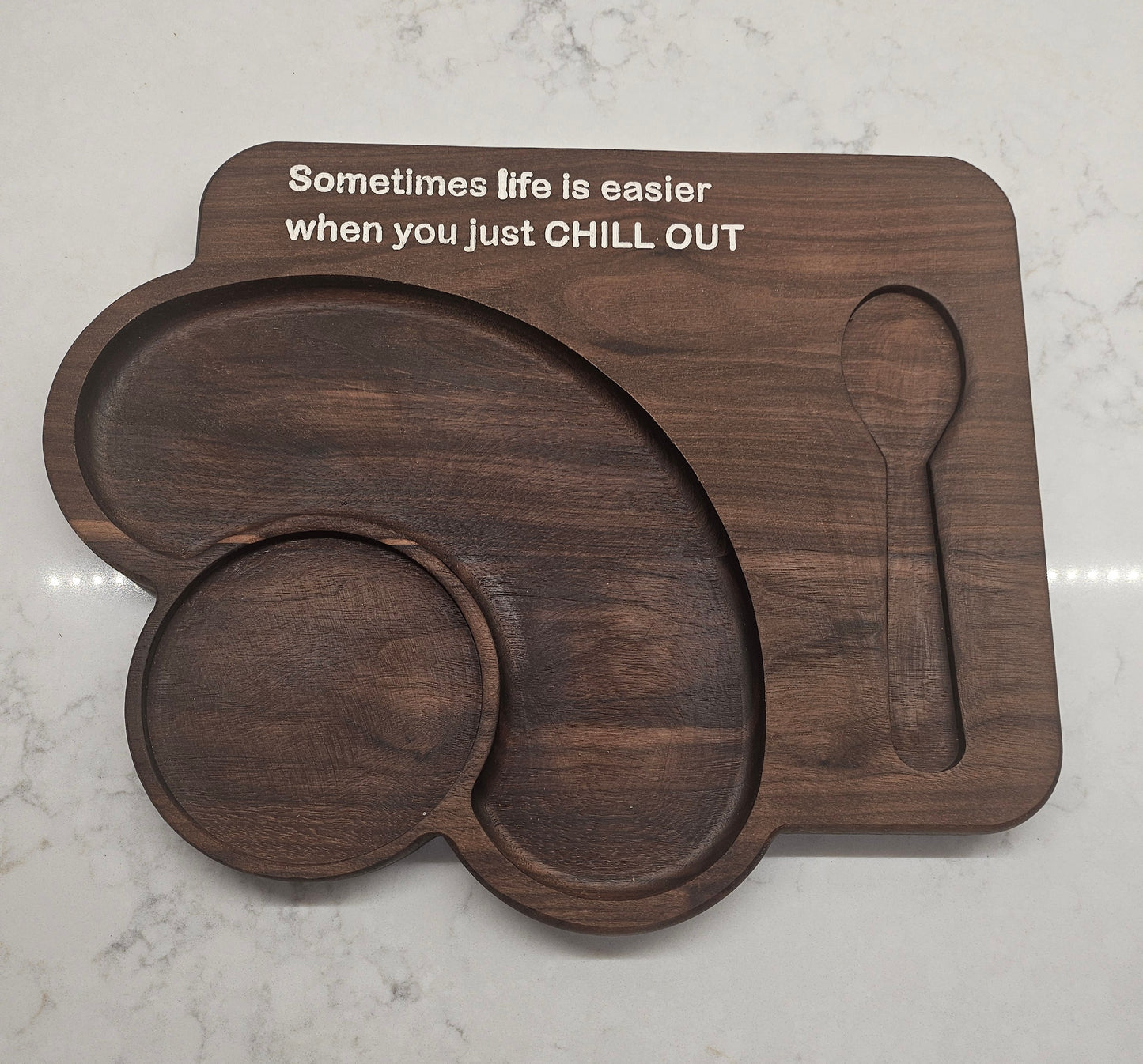 Chill Out Bowl and Spoon Tray