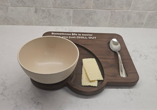Chill Out Bowl and Spoon Tray