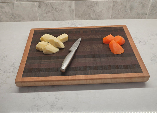 Engrain Walnut with Maple Border Cutting Board