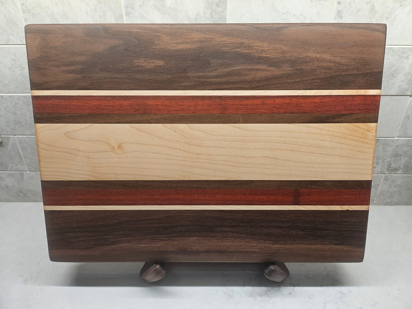 White Stripe Cutting Board