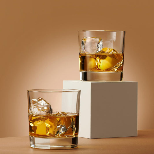 Glass Decanter and Whiskey Glasses
